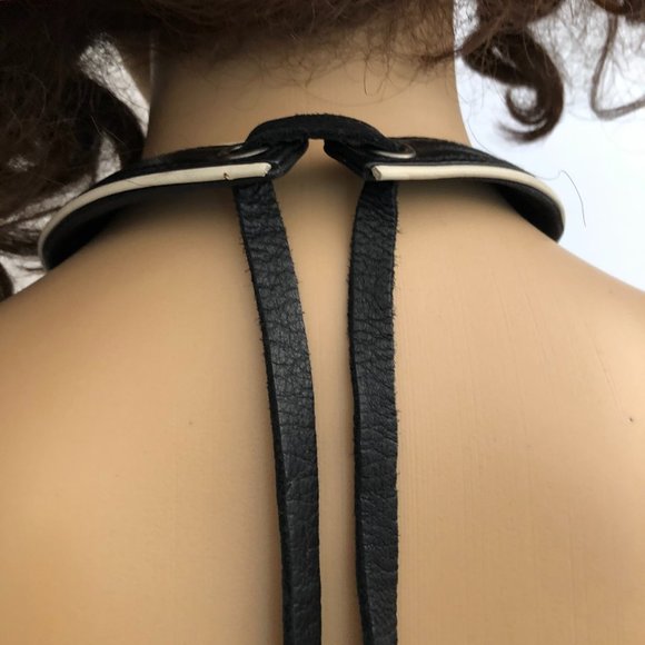 HARLEY DAVIDSON LADIES LEATHER ZIP HALTER - Picture 3 of 5